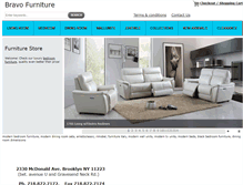 Tablet Screenshot of bravofurniture.net